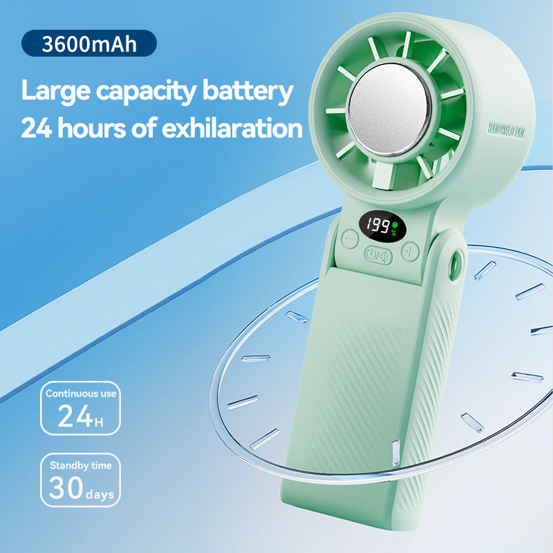 GF06 3-in-1 (3PCS Value Pack) Portable High-Speed Ice Compress Handheld Fan