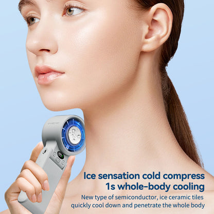 GF06 3-in-1 (3PCS Value Pack) Portable High-Speed Ice Compress Handheld Fan
