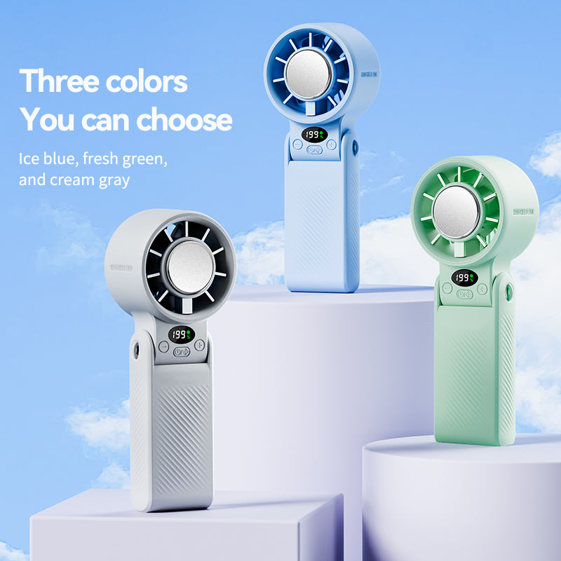GF06 3-in-1 (3PCS Value Pack) Portable High-Speed Ice Compress Handheld Fan
